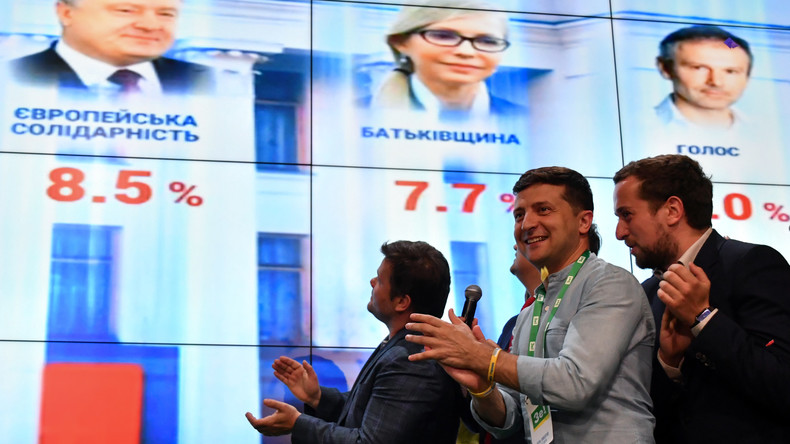 Parlamentswahl in der Ukraine – Partei von Staatschef Selenskij führt mit großem Abstand