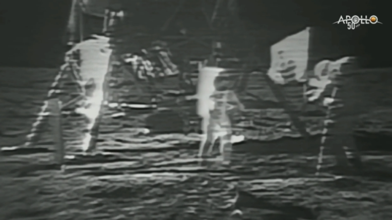 Rückblick: Die ersten Schritte der Menschheit auf dem Mond vor 50 Jahren