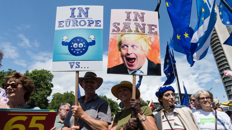 LIVE: London: Proteste vor britischem Parlament