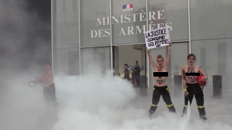 Paris: Feuerwehrmänner sollen Kind vergewaltigt haben – Femen protestiert gegen Gerichtsentscheidung