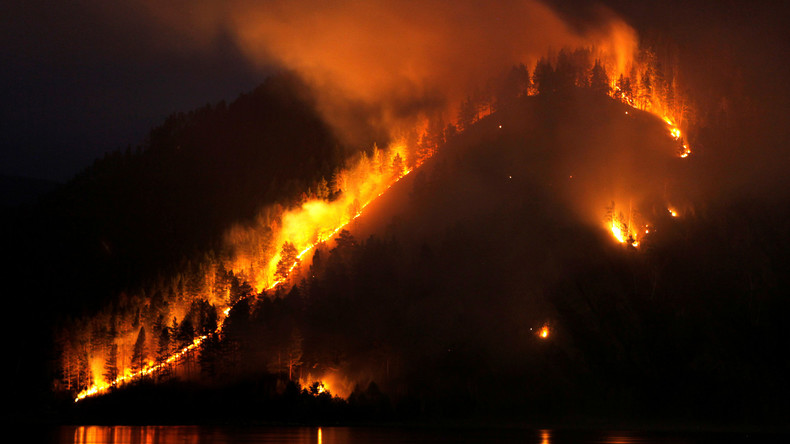 Waldbrände in Sibirien: Über zwei Millionen Hektar Wald in Flammen