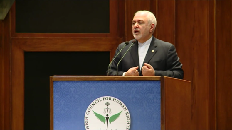 Iran: Sarif wirft Washington "Terrorismus" gegen 82 Millionen Iraner vor