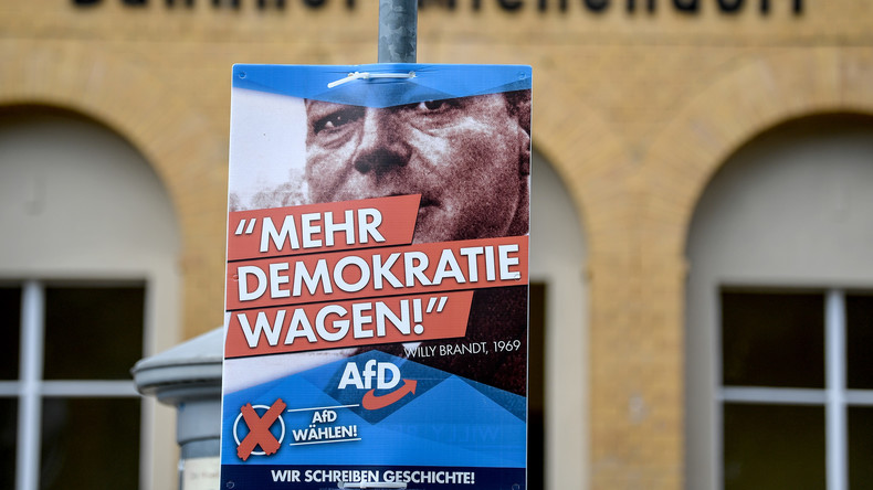 "Mehr Demokratie wagen": SPD-Spruch auf AfD-Wahlplakaten in Brandenburg – Sozialdemokraten erzürnt