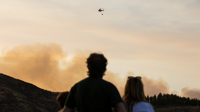 Spanien: Unkontrollierte Waldbrände wüten auf Gran Canaria