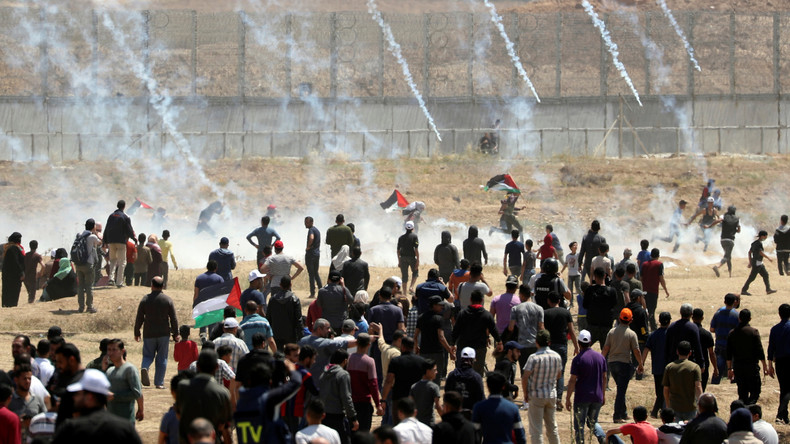 Ultimatum an Israel: Palästinenser in Gaza drohen mit Wochenende der Gewalt