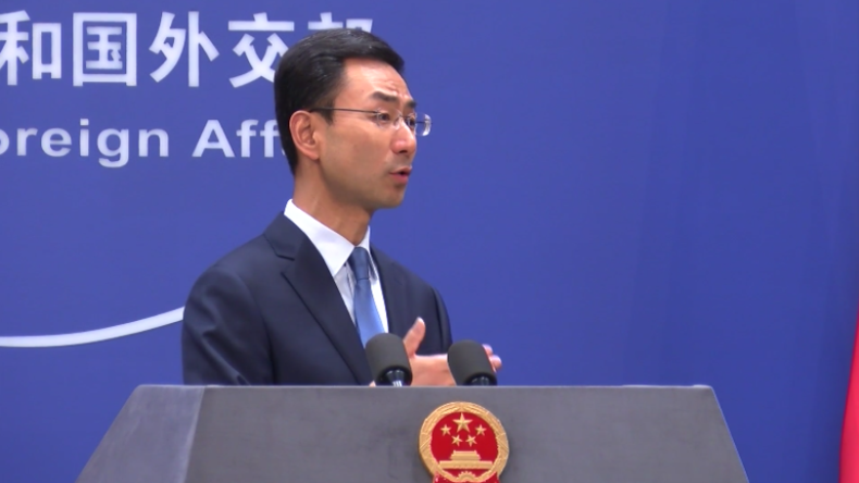 Chinas Außenministerium kritisiert US-Raketentest und Einmischung in Hongkong-Proteste scharf