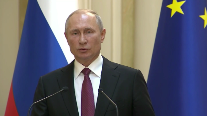 Putin: "Wir würden gern die Beziehungen zur EU vollständig reparieren"
