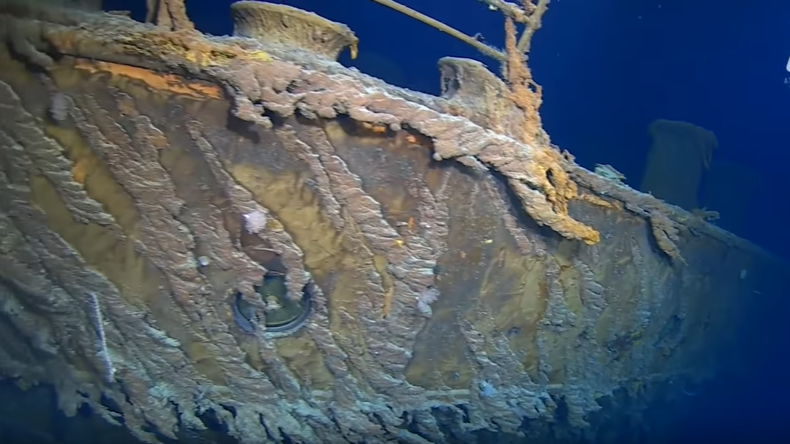 Gruselige Schönheit: Neue Aufnahmen zeigen Titanic über 100 Jahre nach Schiffsunglück