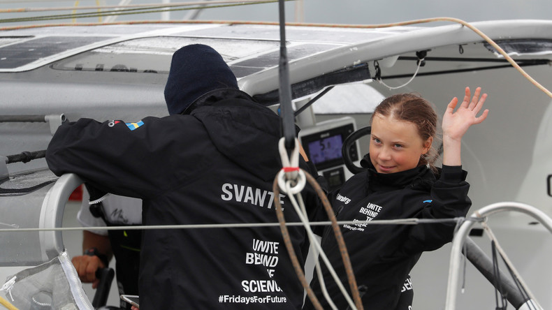 LIVE: Nach zwei Wochen im Segelboot auf hoher See kommt Greta Thunberg in New York an