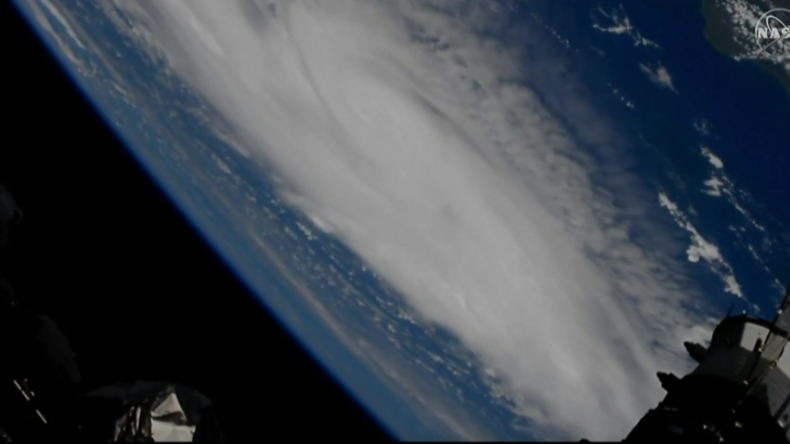 Blick aus der ISS: Hurrikan Dorian auf dem Weg zur Südostküste der USA