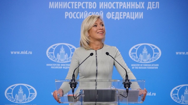 LIVE: Sprecherin des russischen Außenministeriums Marija Sacharowa gibt Pressekonferenz [KW36]