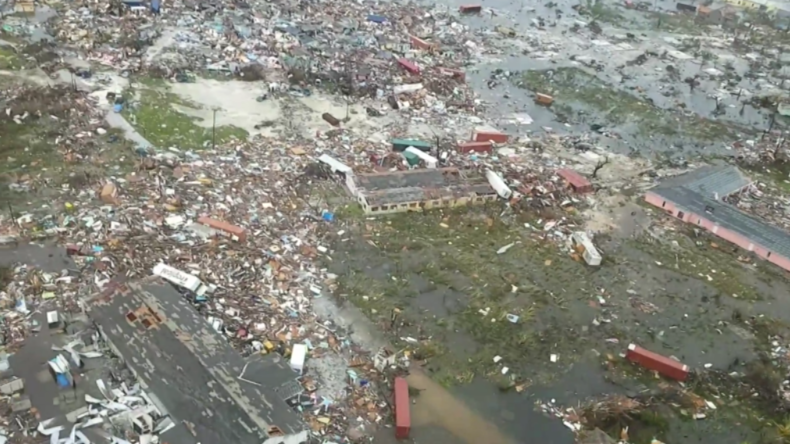 Bahamas: Luftaufnahmen zeigen die Zerstörung der Abaco-Inseln nach Hurrikan Dorian