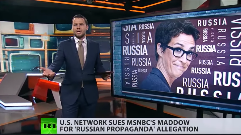 Russlandparanoia als Quotengarant: Verleumdungsklage gegen MSNBC-Moderatorin (Video)