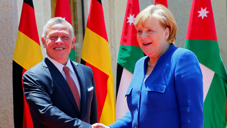 LIVE: Merkel und Jordanischer König geben Pressekonferenz in Berlin