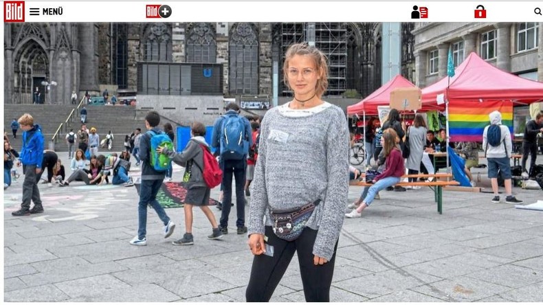 Deutsche "Mini-Greta" bringt sich via BILD medial in Stellung