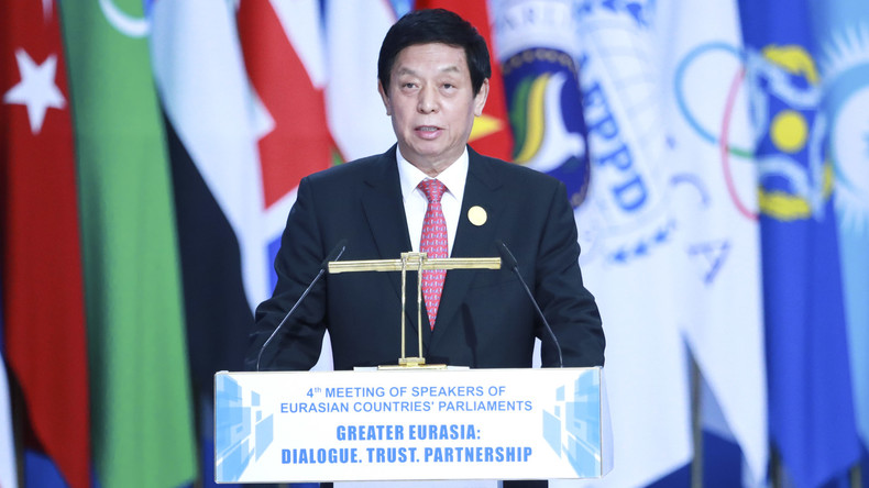 Chinesischer Parlamentschef: Wollen Zusammenarbeit mit eurasischen Staaten stärken