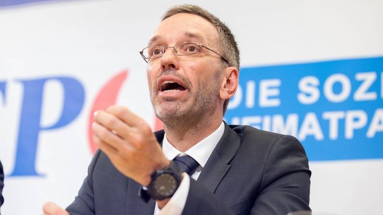 Wahlkampfabschluss der FPÖ: "Staatsfeind Nr. 1" Herbert Kickl will erneut Innenminister werden