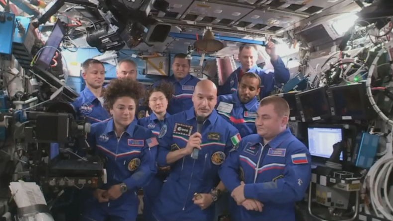 ISS: Drei Astronauten verabschieden sich von der Raumstation