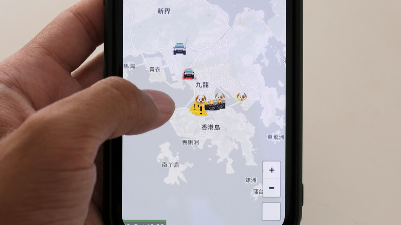 Apple entfernt App, die Hongkong-Demonstranten zur Verfolgung von Polizisten nutzen