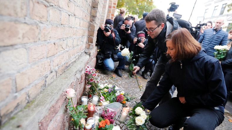 LIVE: Halle trauert um die Opfer des gestrigen Terroranschlags mit zwei Toten