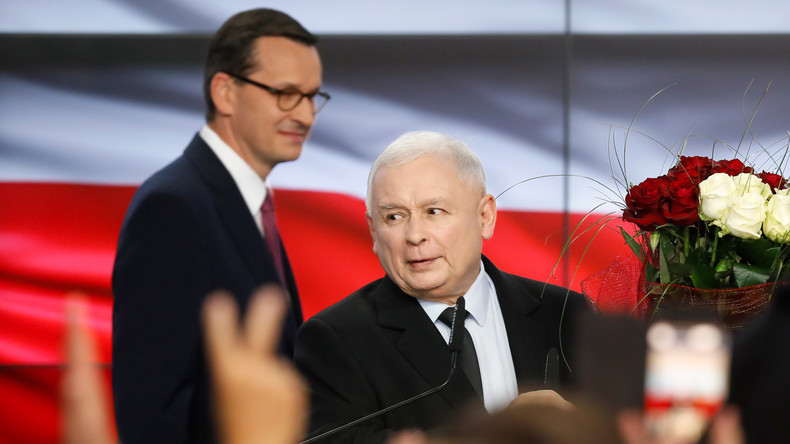 Deutlicher Wahlsieg für national-konservative PiS bei Parlamentswahlen in Polen
