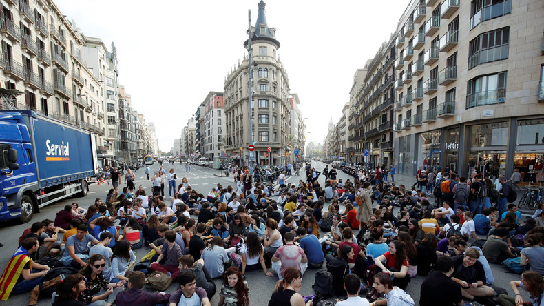 LIVE aus Barcelona: Proteste nach jahrelangen Haftstrafen für katalonische Separatisten