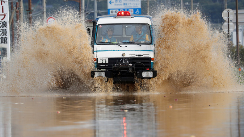 Folgen des Taifuns Hagibis in Japan