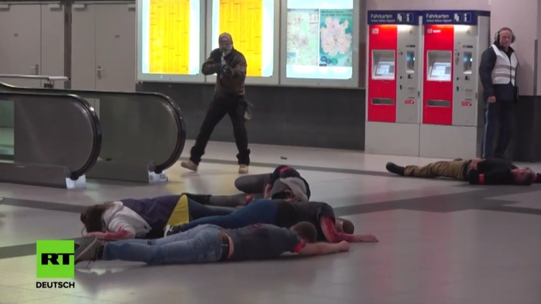 Großaufgebot am Nürnberger Bahnhof: Polizei übt Anti-Terror-Einsatz