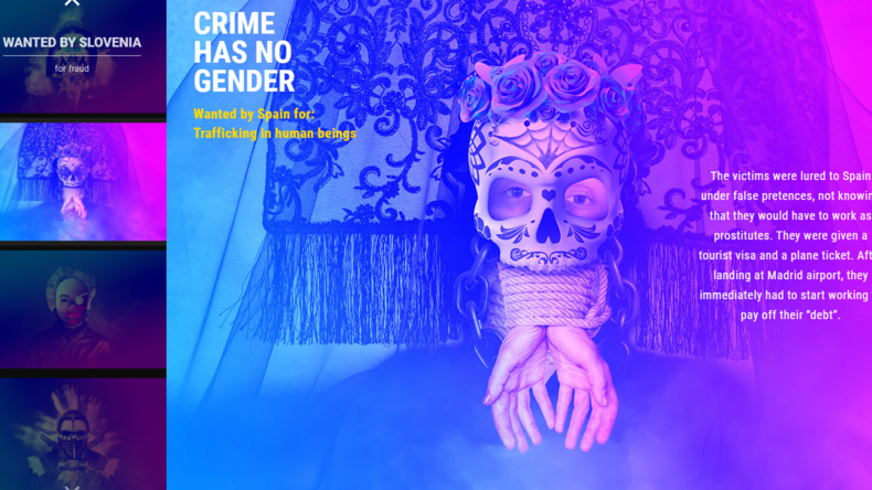 "Maskerade des Verbrechens": Europol präsentiert meist gesuchte Frauen Europas