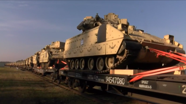 Litauen: US-Panzer erreichen Einsatzort für die nächsten sechs Monate