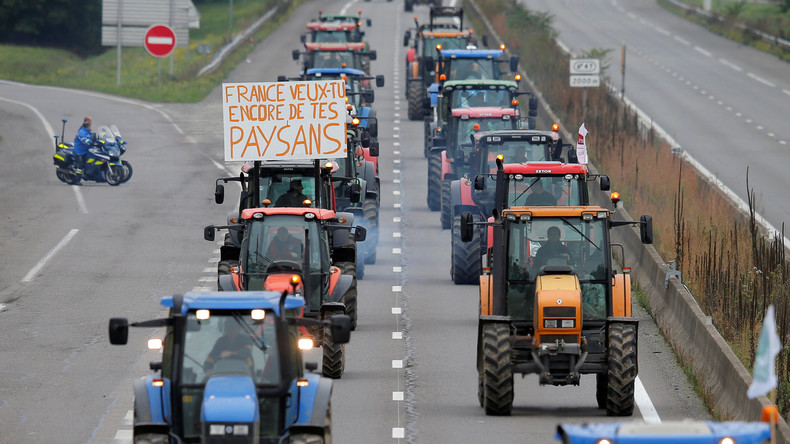 Bauernproteste auch in Frankreich: Gegen "Agribashing" und Freihandelsabkommen