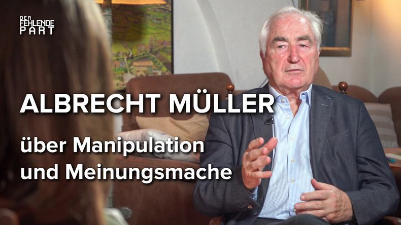 "Das Volk ist überhaupt nicht der Souverän" – Albrecht Müller im Gespräch