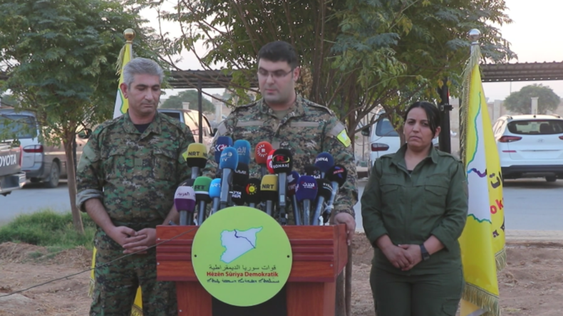 SDF-Sprecher: "Baghdadi-Operation führten wir mit, und er lebte in Gebiet der türkischen Armee"
