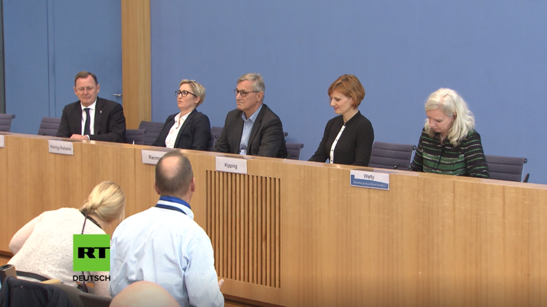 Bodo Ramelow in der Bundespressekonferenz: AfD ist keine demokratische Partei