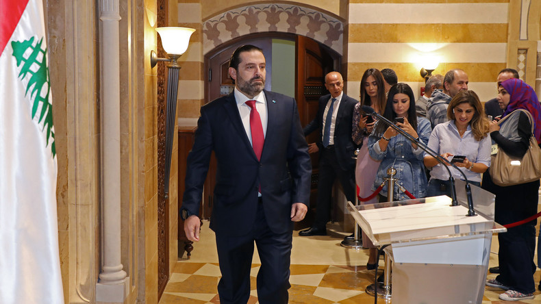 Nach Massenprotesten im Libanon tritt Ministerpräsident Hariri zurück