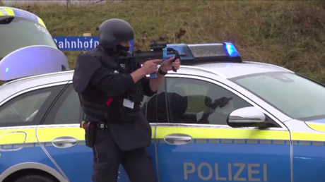 Anti-Terror-Übung in Stetten am kalten Markt