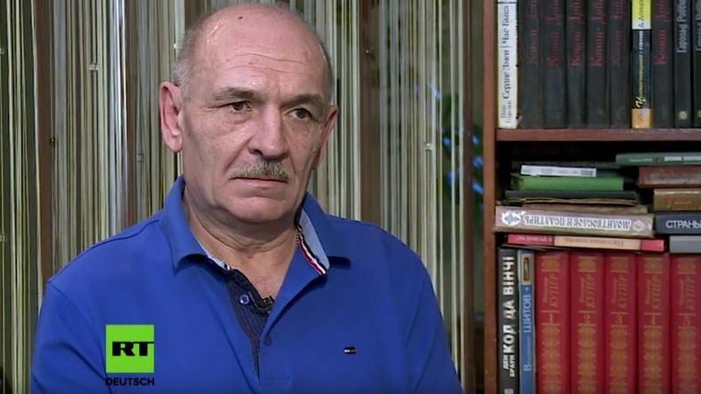 Befehlshaber der Donezker Luftverteidigung bei Sneschnoje 2014: Hatten nur zwei Flak
