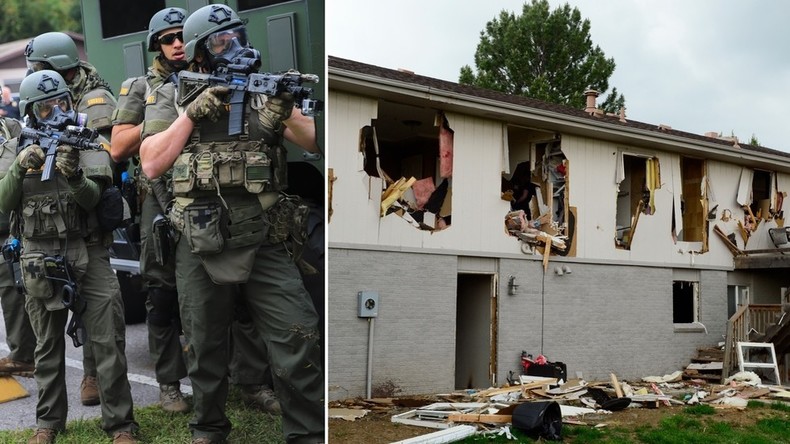 USA: Bei Polizeieinsatz gegen Kaufhausdieb komplettes Wohnhaus zerstört – keine Entschädigung
