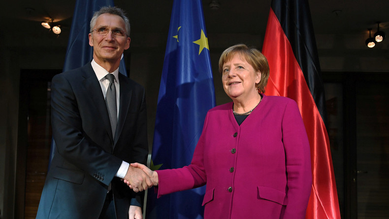 LIVE: Berlin - Kanzlerin Merkel und NATO-Generalsekretär Stoltenberg geben Pressekonferenz