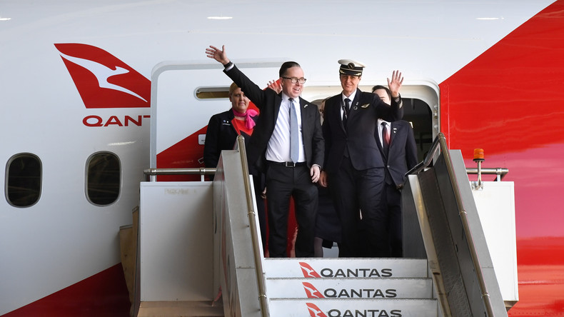 Qantas erneuert eigenen Rekord mit neuem längsten Nonstop-Flug