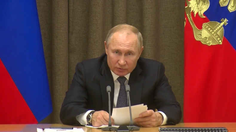 Putin: USA "betrachten den Weltraum ganz offen als Kriegsschauplatz und planen bereits Operationen"
