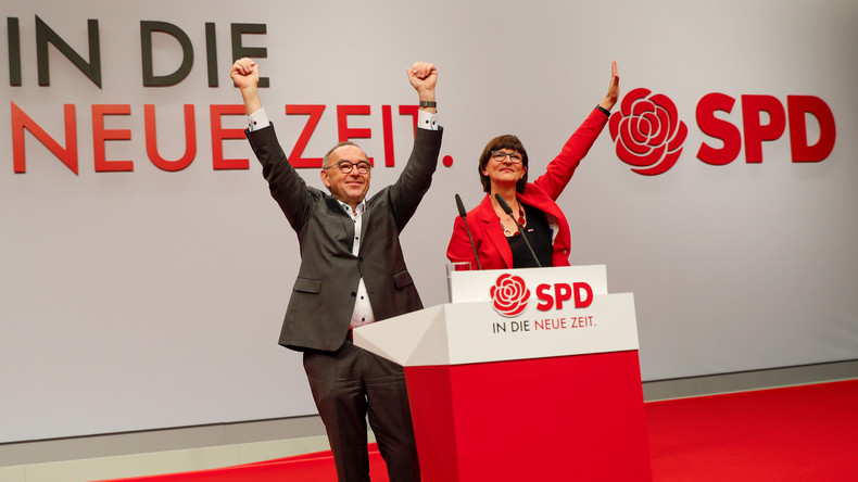 Walter-Borjans und Esken zu SPD-Vorsitzenden gewählt