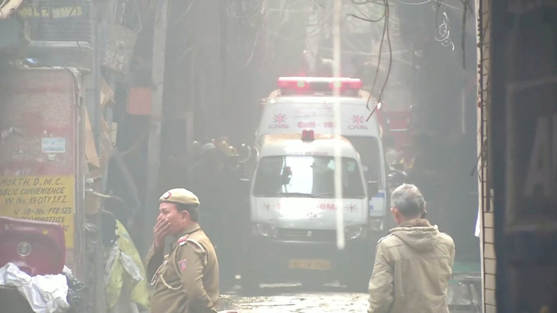 Über 40 Tote bei Brandkatastrophe in Neu-Delhi