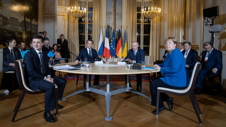 LIVE: Merkel, Putin und Selenskij geben Pressekonferenz nach Normandie-Gesprächen in Paris