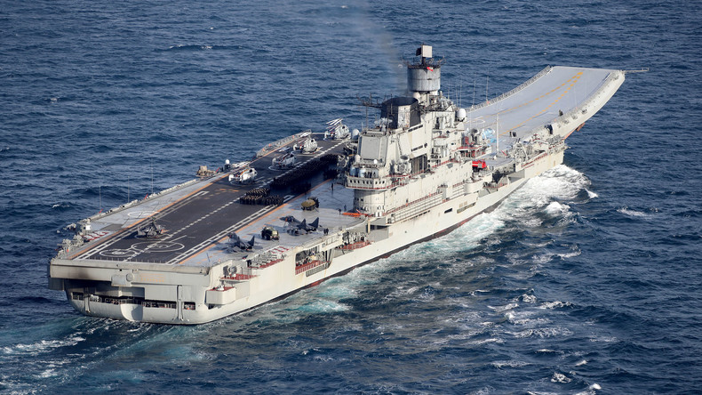 Feuer auf dem russischen Flugzeugträger "Admiral Kusnezow" – Mehrere Menschen vermisst
