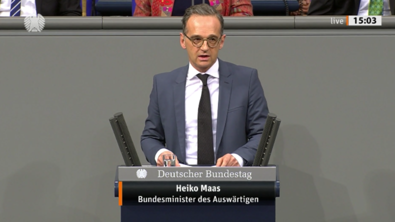 Bundesaußenminister Maas zur Ausweisung deutscher Diplomaten aus Russland: "Völlig ungerechtfertigt"