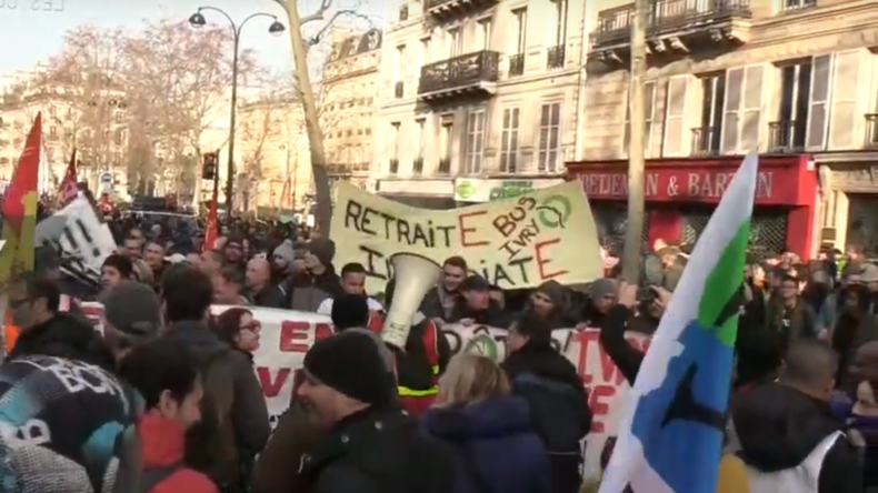 "Schwarzer Dienstag" in Frankreich – Erneut Massenstreiks und Proteste im ganzen Land