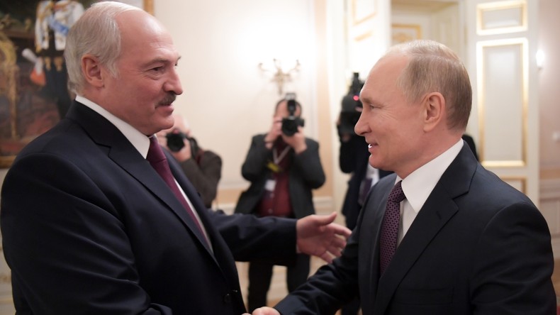 Die Präsidenten Putin und Lukaschenko diskutieren über Handel und bilaterale Zusammenarbeit