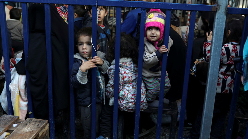 Grünen-Chef Habeck will Flüchtlingskinder aus griechischen Lagern retten