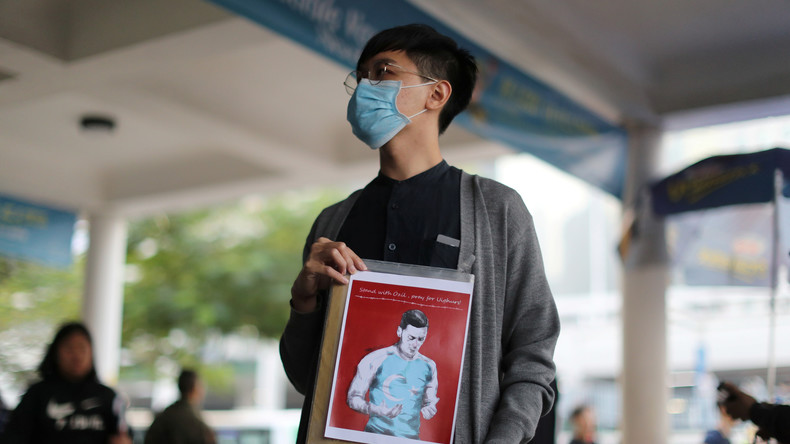 Neues Protestziel: Hongkong-Demonstrationen richten sich gegen chinesischen Umgang mit Uiguren
